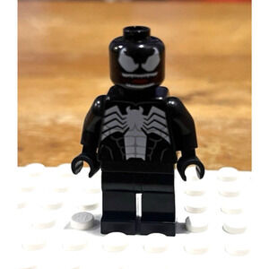 LEGO Venom Minifigure sh0542 Marvel Super Heroes Spider-Man - Teeth Parted